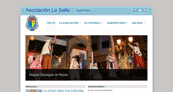 Desktop Screenshot of lasalleaguimes.com